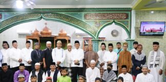 Gubernur Ansar Berkunjung ke Masjid Al-Ikhlas Tanjungpinang, Tempat Dirinya Belajar Ngaji di Masa Kecil