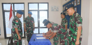 Danlanud RSA Pimpin Sertijab Karumkit dan Kaintel