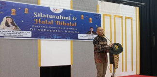 Wabup Natuna Hadiri Halal Bihalal Millenial WAK Provinsi Kepulauan Riau