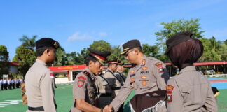 Kompol Ahmad Rudi Prasetyo Resmi Menjabat Waka Polres Natuna