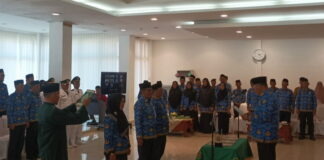 Bupati Anambas Abdul Haris Lantik 53 Pejabat Eselon