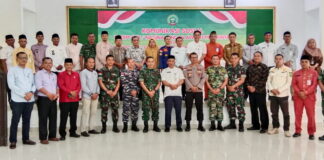 Jalin Kerjasama Peningkatan Kesejahteraan Rakyat, Kodim 0318/Natuna Gelar Komsos Bersama Aparatur Pemda