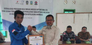 Konsisten Bantu Nelayan Melalui CSR, HNSI Anambas Berikan Penghargaan Kepada Medco E&P Natuna