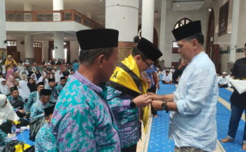 Bupati Natuna Lepas Keberangkatan Jemaah Haji