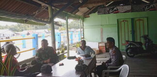 Babinsa Koramil/06 Senayang Serka Rocky Gelar Komsos Bersama Warga Binaan