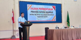 Buka Kajian Akademis, Bupati Natuna Nyatakan Dukung Penuh Pembentukan Provinsi Natuna-Anambas
