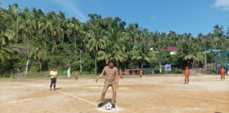 Buka Turnamen Sepakbola di Desa Lidi, Sekda Anambas Minta Peserta Junjung Tinggi Sportivitas