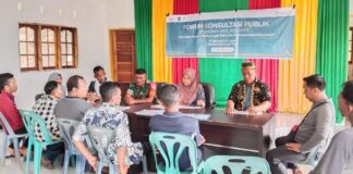 Babinsa Desa Mamut Dampingi Pendataan Awal Regsosek