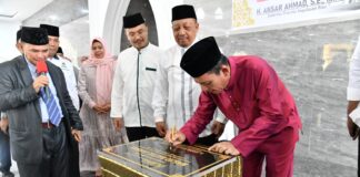 Resmikan Masjid Baitul Jannah di Sekupang, Ansar Ajak Masyarakat Memakmurkan Masjid