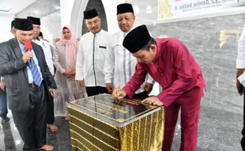 Resmikan Masjid Baitul Jannah di Sekupang, Ansar Ajak Masyarakat Memakmurkan Masjid