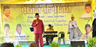 Pererat Silaturahmi, Gubernur Ansar Hadiri Halal Bihalal Bersama Masyarakat Tiban Kota Batam