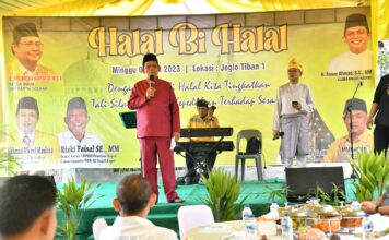 Pererat Silaturahmi, Gubernur Ansar Hadiri Halal Bihalal Bersama Masyarakat Tiban Kota Batam
