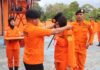 15 Personel KPP Natuna Pertajam Keterampilan Penyelamatan Dipermukaan Air