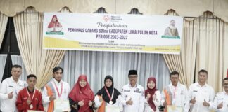 Pengurus SOIna Kabupaten Lima Puluh Kota Periode 2023-2027 Dikukuhkan Hari Ini