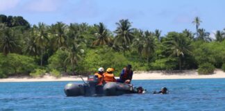 Lewat Latihan SAR Beregu, Basarnas Natuna Bawa Pesan Promosi Objek Wisata Pulau Senoa