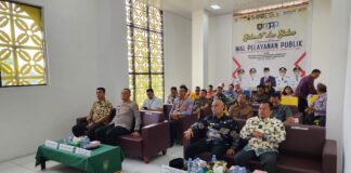 Kapolres Asahan Hadir Zoom Meeting Peresmian Bersama Mall Pelayanan Publik