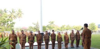 Jadi Pembina Apel Pagi di Halaman Kantor Wali Kota, Plt Sekda Dafrul Pasi Katakan Ini