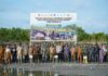 Bupati Asahan Ikuti Penanaman Mangrove Nasional