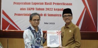 Ukir Prestasi Sejak 2016, Pemkab Lima Puluh Kota Raih WTP 7 Kali Berturut