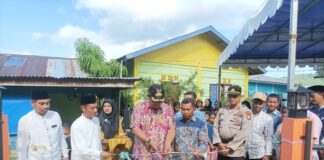 Bupati Anambas Resmikan Taman Batu Belah Bertuah