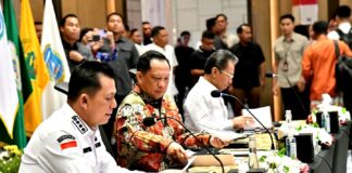 Gubernur Ansar Dampingi Mendagri Pimpin Rakor Pengendalian Inflasi dan Evaluasi APBD Tahun 2023