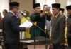 Rida Ananda Resmi Lantik Dafrul Pasi Sebagai Pj Sekdako Payakumbuh