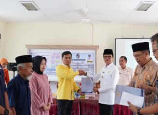 Bupati Safaruddin Apresiasi 4 Parpol Atas Prestasi LPJ Dana Bantuan Parpol