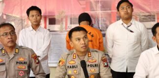 Polres Lingga Gelar Konferensi Pers Pengungkapan Kasus Prostitusi Online