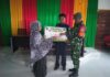 Babinsa Hadiri Penyerahan Bantuan Langsung Tunai Dana Desa Mamut
