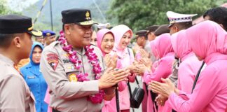 Kapolda Kepri Kunjungi Polres Lingga