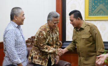 Gubernur Ansar Terima Audiensi Pengurus Ikatan Keluarga Kawanua Kepri