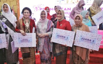 TP PKK Kabupaten Asahan Raih Juara II Perlombaan Peringatan Hari Kartini Tingkat Provsu Tahun 2023