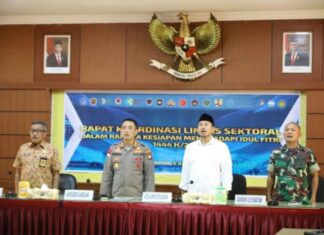 Rakor Persiapan Lebaran di DPRD Batam, Bahas Ketersedian Sembako hingga Pencairan THR