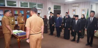 Bupati Natuna Lantik 14 ASN Jabatan Fungsional