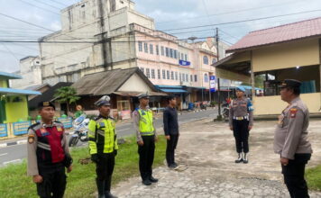 Polres Lingga Terjunkan Personil Amankan Pelaksanaan Sholat Idul Adha
