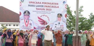 Gubernur Ansar Pimpin Upacara Peringatan Hari Lahir Pancasila
