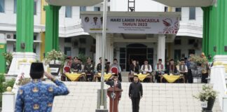 Bupati Safaruddin Jadi Inspektur Upacara Peringatan Hari Lahir Pancasila 2023