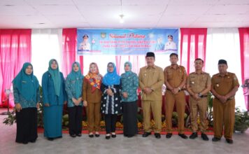 Wakil Bupati Asahan Terima Kunjungan Tim Monitoring PKK Provinsi