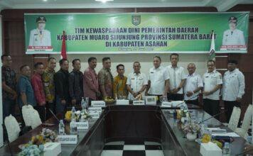 Pemerintah Kabupaten Asahan Terima Tim Wasdin Kabupaten Muaro Sijunjung