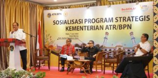 Wakil Bupati Asahan Hadiri Sosialisasi Program Strategis Kementerian ATR/BPN