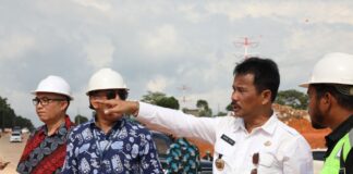 Pastikan Sesuai Rencana, Kepala BP Batam Tinjau Pembangunan Infrastruktur