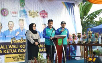 Dukung Pembinaan Olahraga, Muhammad Rudi Dorong Atlet Kota Batam Tingkatkan Prestasi