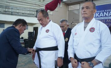 Wakil Bupati Asahan Hadiri Kejuaraan Karate INKANAS Se Sumatera Pantai Timur