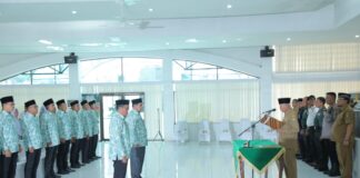 Bupati Asahan Lantik dan Bai’at Dewan Juri Festival Seni Nasyid/Qasidah