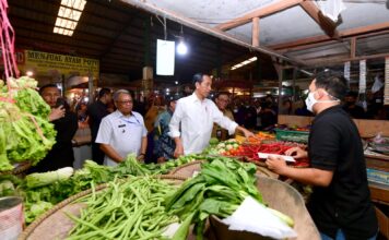 Jelang Iduladha, Presiden Tinjau Sejumlah Pasar di Kabupaten Bogor