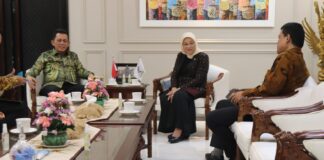 Gubernur Ansar Laporkan Progres Pembangunan BLK Karimun dan Batam Kepada Menaker RI