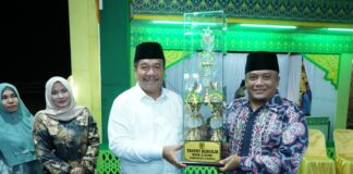 Wakil Bupati Asahan Taufik Zainal Abidin Siregar, S. Sos, M. Si Tutup Festival Seni Qasidah
