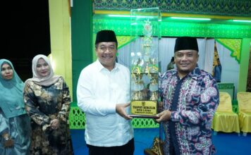 Wakil Bupati Asahan Taufik Zainal Abidin Siregar, S. Sos, M. Si Tutup Festival Seni Qasidah