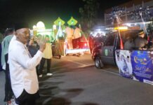 Sekdaprov Kepri Lepas Pawai Takbir Sambut Hari Raya Idul Adha 1444 H di Sei Carang Tanjungpinang