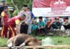 Polres Lingga Potong 4 Hewan Qurban di Hari Raya Idul Adha 1444 Hijriah